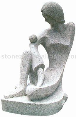 Stone Carving - person