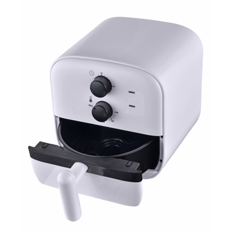 Compact Air Fryer for Healthier Food in Minutes, Ideal for Small Spaces  Auto Shut Off, Analog  1200 Watt