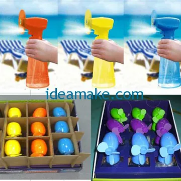 Water Spray Fan Mini Handheld Fan for Promotion