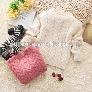2014 new fashion baby wool sweater design cute baby girl