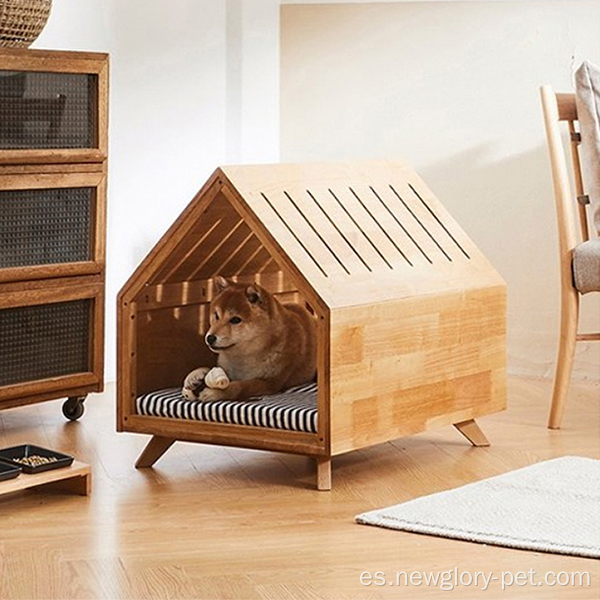 Muebles de perros de madera duraderos de alta calidad