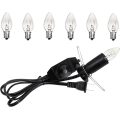 Dimmable Salt Lamp Wire Kit + 15W Bulb 6Pack