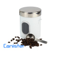 Bright Color Coating Stainless Steel Sugar Storage Canister