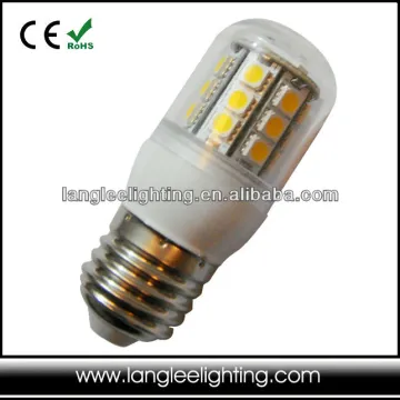 Moistureproof 4W LED boat bulb with plastic cover E27/B22/E14 base