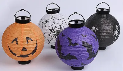 LED Pumpkin paper lantern