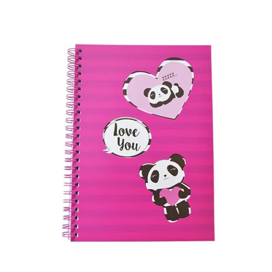 Wholesale Office Stationery Writing  Printed Custom Spiral Notebook