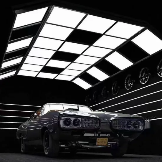 Car Detailing LED Panel Lights: Hexagonal Ceiling Lights for Garage and Room