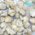 Vongole dissalate di lago e carne sbucciata congelata