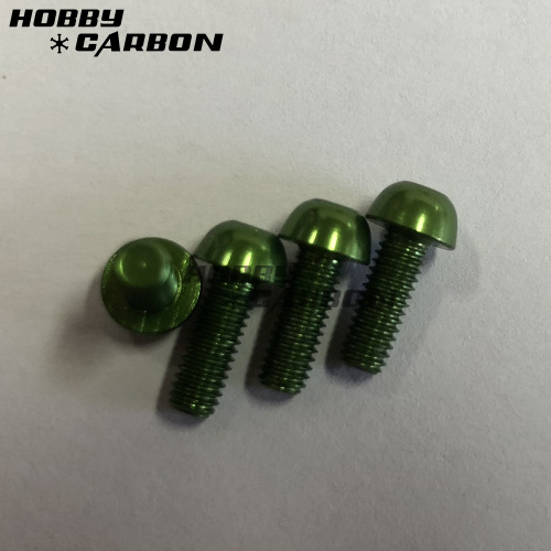 Green M3 Auminum Screws Post