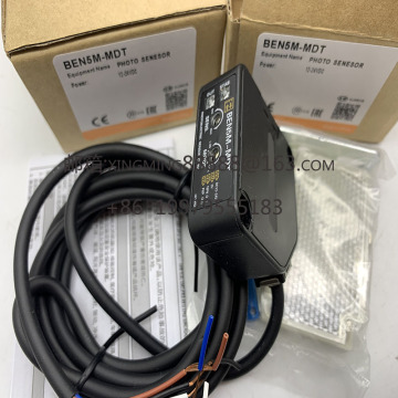 Sensor sakelar fotoelektrik baru Ben5M-MDT Ben7m-MDR dalam stok