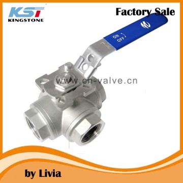 Sanitary Stainless Steel Multiport Ball Valve