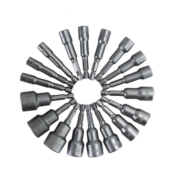 Hexagon Shank Hex CRV Bahan 65mm set bit penggorihan skru magnet
