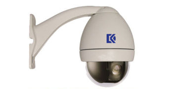 Speed Dome Cctv Surveillance Camera 22x Optical Zoom , Waterproof