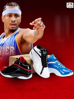 Men Professional basketball shoes male GYM shoes IVERSON combat athletic shoes non-slip basketball sneakers back to the future