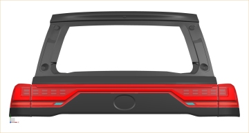 Zhengwo tail light for land cruiser 2008-2021