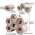 Cat Tower Tree High End Luxury Solid Wooden Eco-Friendly Scratcher Indoor Multi Story Condo Modern Cat Furniture Quality