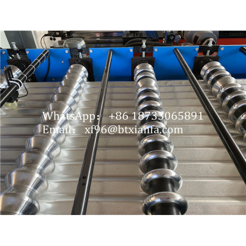 Corrugated Roll Forming Machine Corrugated sheet metal roof tile making machine Factory