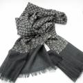 Pashmina Scarf Floral Print Pure Wool Shawl