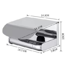 Polished Chrome Zinc Toilet Tissue Paper Holder