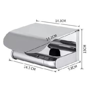 Polished Chrome Zinc Toilet Tissue Paper Holder