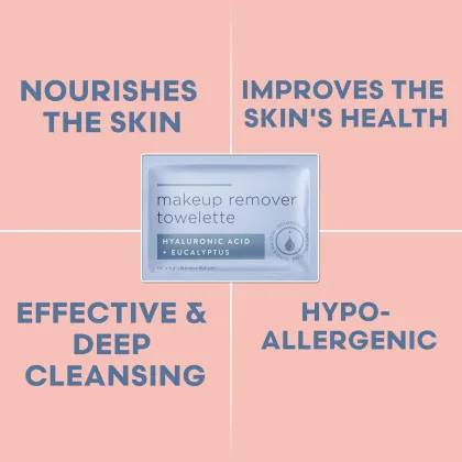 Customized facial cleansing and makeup remover wipes