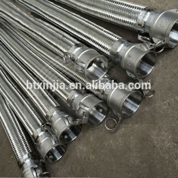 flexible hose with cam lock couplings/quick coupling flexible hose