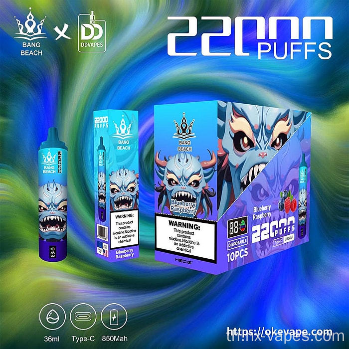 Bang Beach 22000 vape disposer