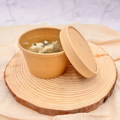 16ozPaper Food Soup Cup Leakproof Waterproof Soup