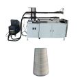 Air filter spiral glue injection machine