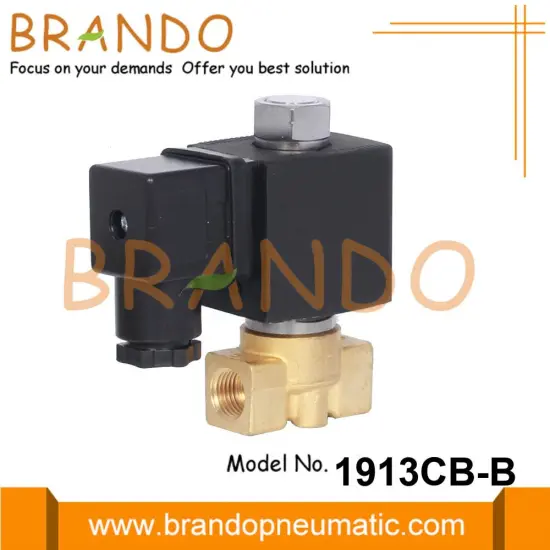 1/4'' 2 Way Normally Open Brass Solenoid Valve