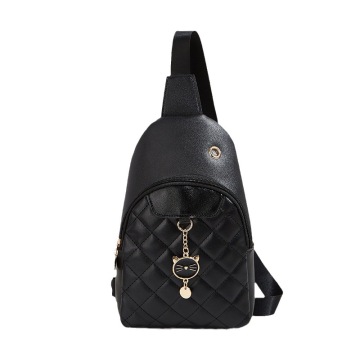 2024 Women's Leather Rhombic Waist Bag - Wholesale PU Large Capacity Shoulder Bag