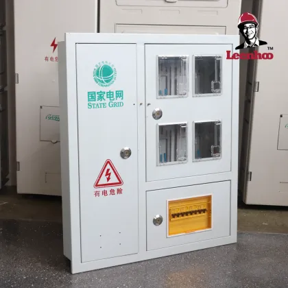 Electric Meter Box 4 Household Iron