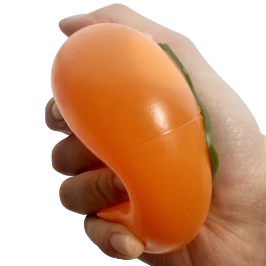 Fluid Persimmon Relief Squeeze Toy - High Quality TPR Toy Ball Wholesale