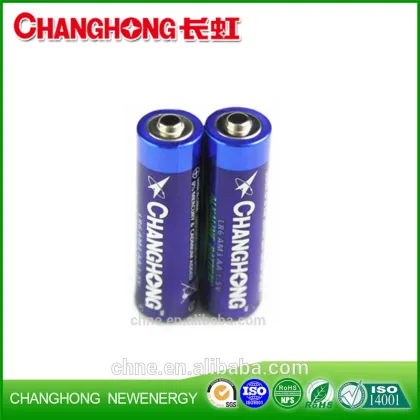 Super power alkaline changhong battery LR6 1.5v AA SGS Toshiba
