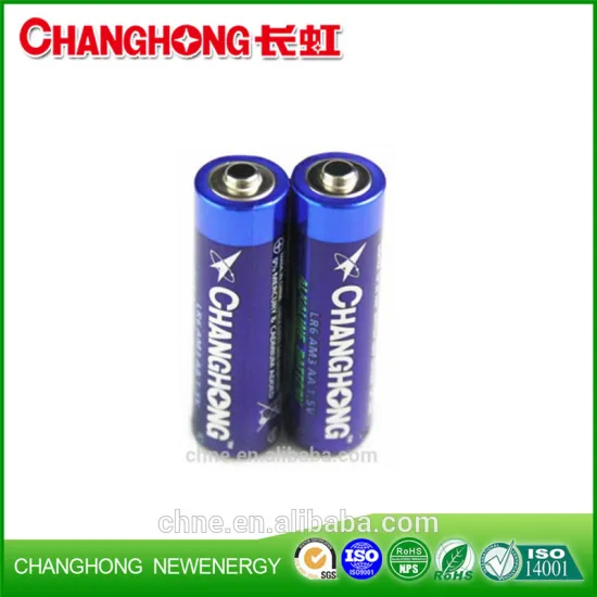 Super power alkaline changhong battery LR6 1.5v AA SGS Toshiba