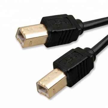 Type-B Port B Male to B Male 2.0 USB Cable for Printers and Scanners