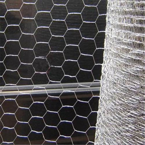 Filet de treillis métallique hexagonal pour poulet enduit de PVC