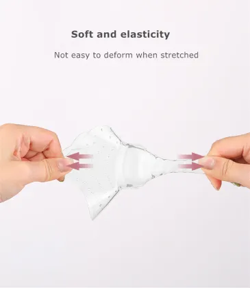 Silicone nipple protective cover