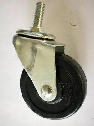 4" Universal Trolley Caster Wheel with Side Brake