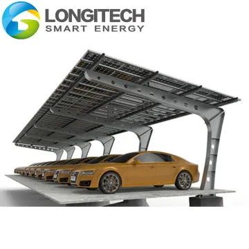 Mount Aluminum Structures Waterproof Photovoltaic Lot Car Parking Solar Carport Structures