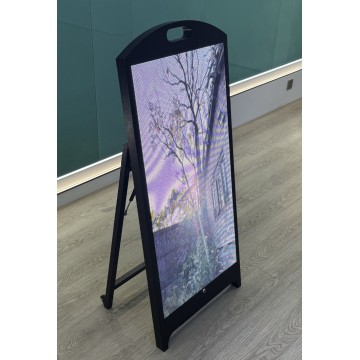 שילוט LED נייד חיצוני עבור תצוגת מידע נייד