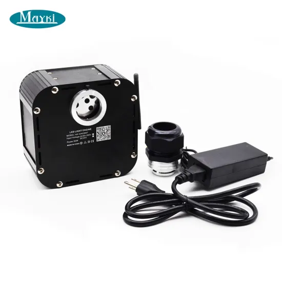 50W APP RGBW 6000K 3000K Fiber Optic Light Source for Starry Ceiling & Theater