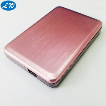 Aluminium anodized charging shell