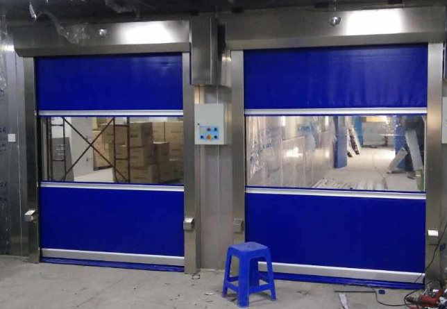 Interior Auto Recovery Machine Protective High Speed Door