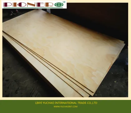 Pine Plywood E1 Glue for Furniture