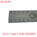 10 Port USB 3.0 Hub de carregador de alta potência