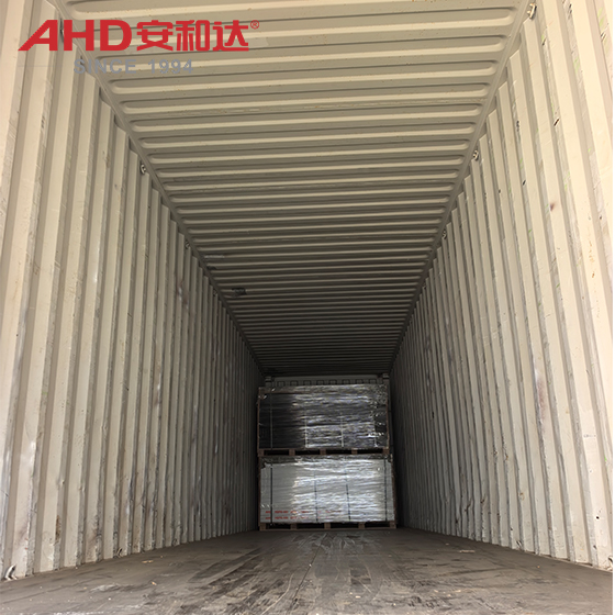 Plastic Sheet Rod 40hq Container Loading 0811