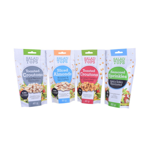 4OZ Impressão Personalizável Granola Embalagem Stand Up Pouch