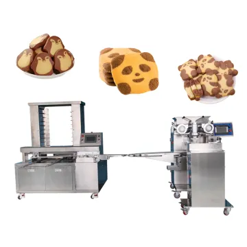 Panda Cookies Making Production Line for Cartoon Cookies