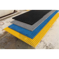 38x38mm Molded Anti-Slip Fiberglass FRP Grating para caminhar